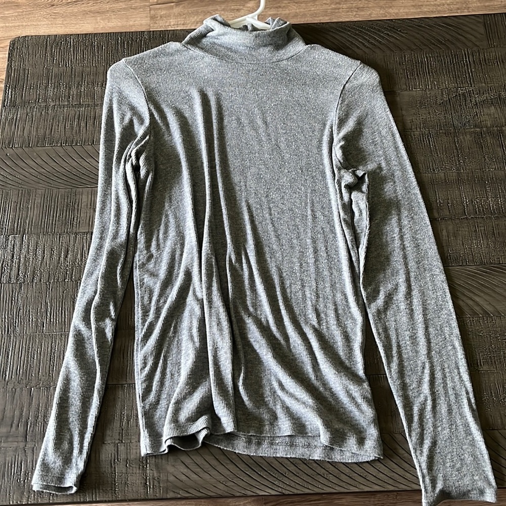 grey turtle neck